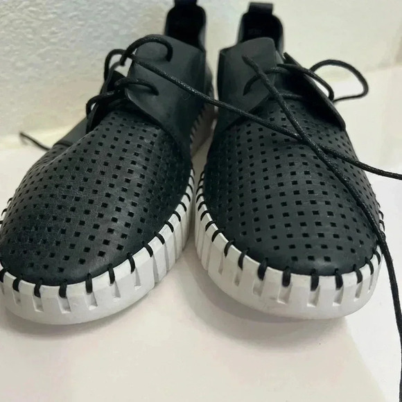 Midas black leather sneakers, hardly worn size 39 (8) - Picture 9 of 10